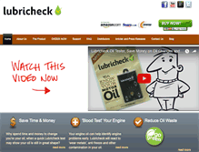 Tablet Screenshot of lubricheck.com